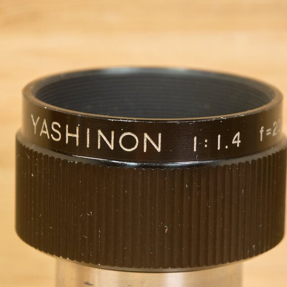 Yashica Yashinon 20mm f/1.4 / 8mm Projector Lens / Japan / Tested Clean - Picture 4 of 7